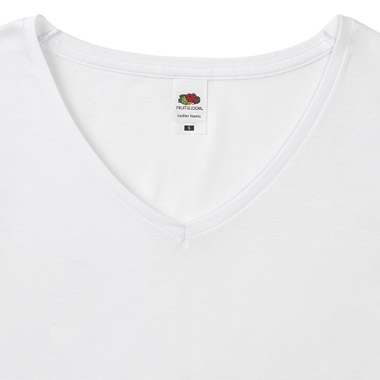 Camiseta Mujer Blanca Iconic V-Neck