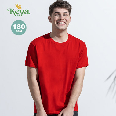 Camiseta Adulto Color "keya" MC180 de Keya