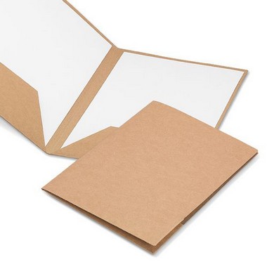 Portafolios A4 sencillo cartón.