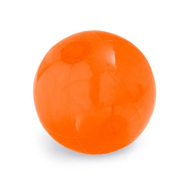 Balón hinchable translúcido.