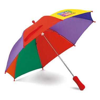 Paraguas multicolor Bambi