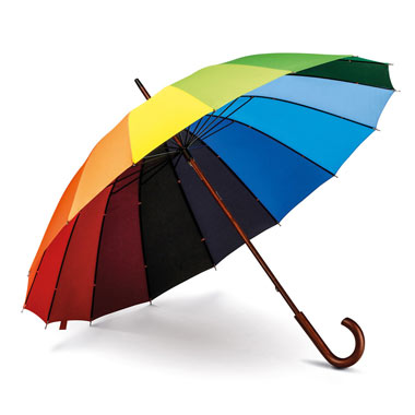 Paraguas arcoiris Duha