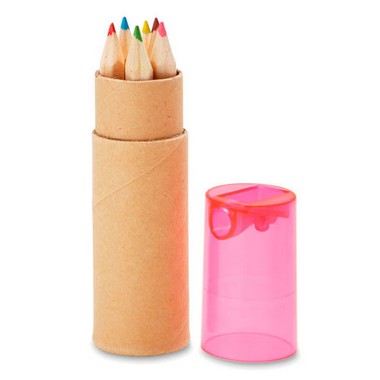6 lápices de color en tubo Petit lambut
